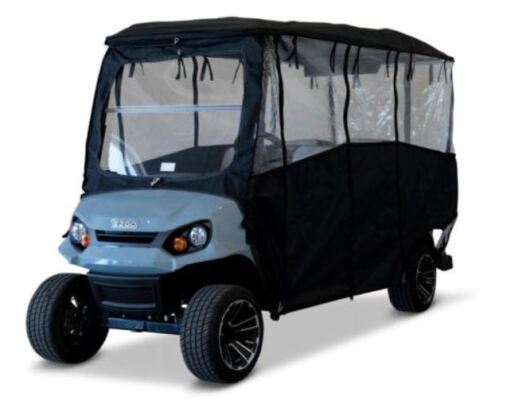 Picture of EZGO MODULAR TOP 116-in Enclosure Kit (Black) FITS EXPRESS 6