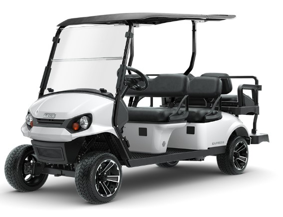 Picture of EZGO Express 6 Gas EFI Sample photo / info page for factory order - 0122