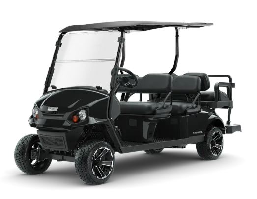 Picture of EZGO Express 6 Gas EFI Sample photo / info page for factory order Connect