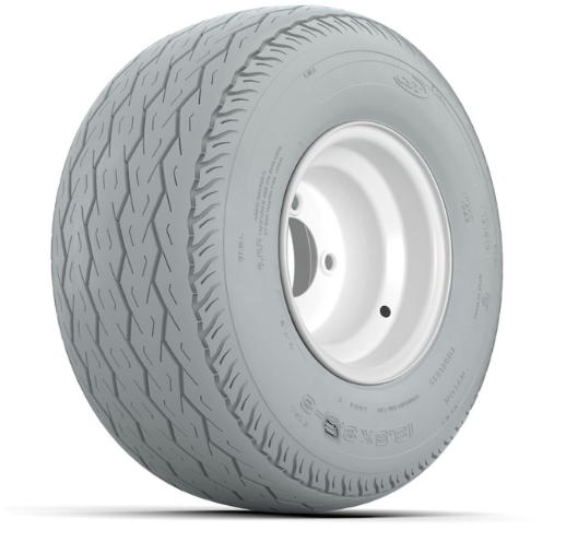 Picture of Wheels - 8 inch 6 Ply Dot Rated - Non-Marking Grey (Upgrade to existing 8 inch wheels and tires)